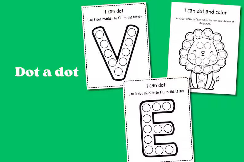 LittleBloomNest™ 550+ Page Preschool & Pre-K Learning Bundle | Alphabet, Math,Tracing & More