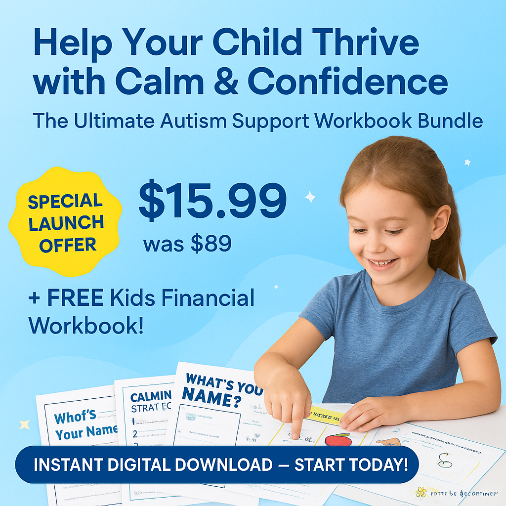 Little Bloom Nest™ Kids Autism Mega Bundle Workbook