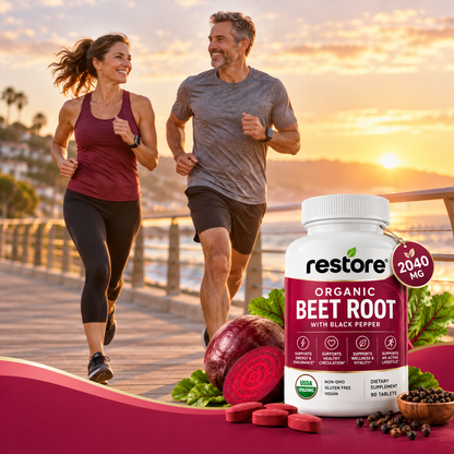 RESTORE®  Organic Beet Root + Black Pepper