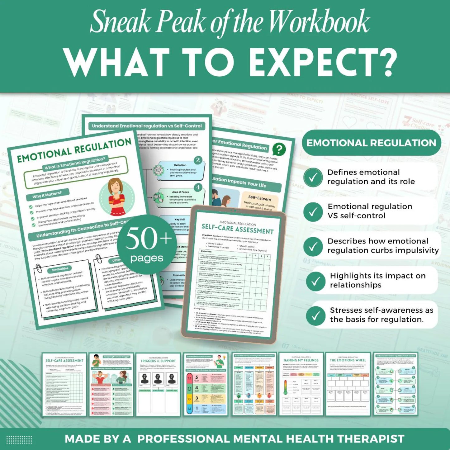 LittleBloomNest™ kids Emotional Regulation, Self Regulation, Calming Corner and Nervous System Regulation