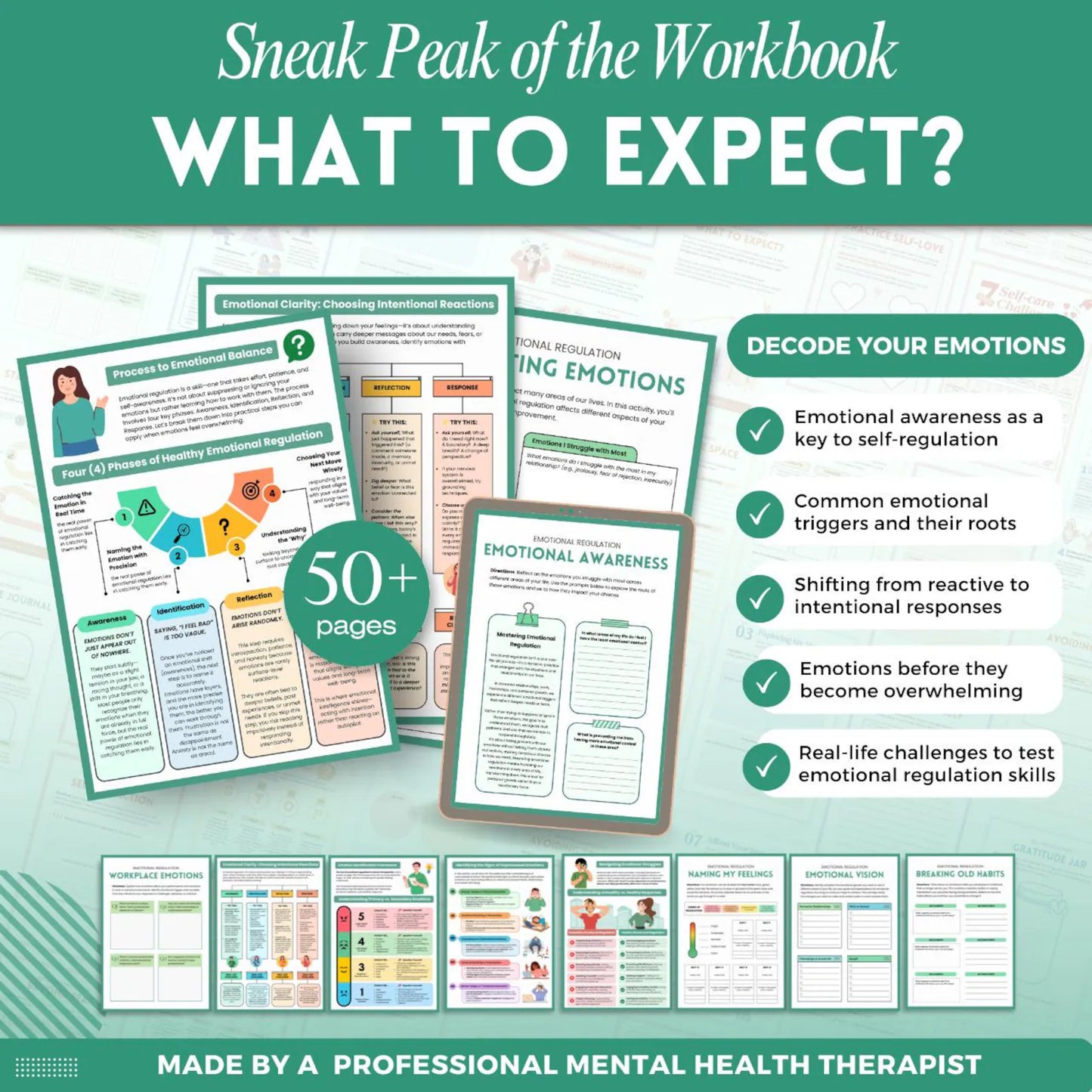 LittleBloomNest™ kids Emotional Regulation, Self Regulation, Calming Corner and Nervous System Regulation