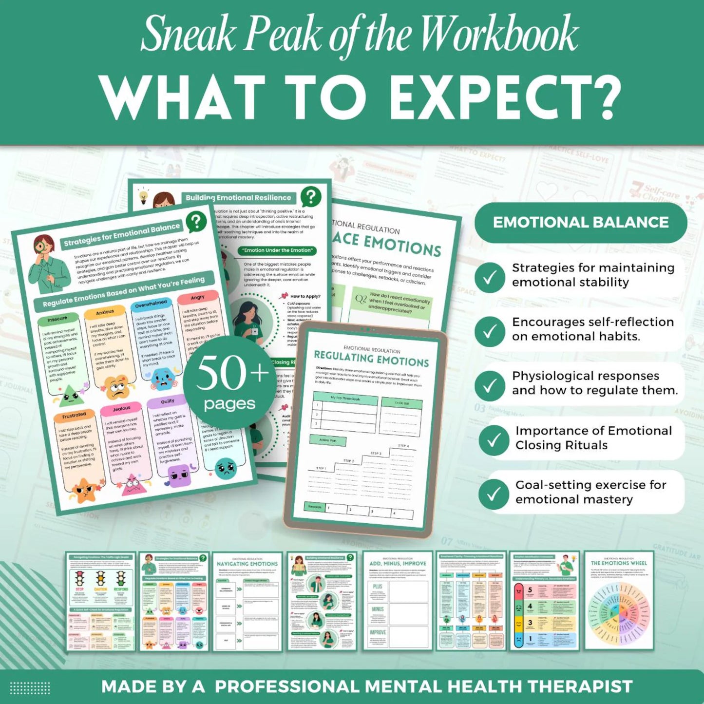 LittleBloomNest™ kids Emotional Regulation, Self Regulation, Calming Corner and Nervous System Regulation