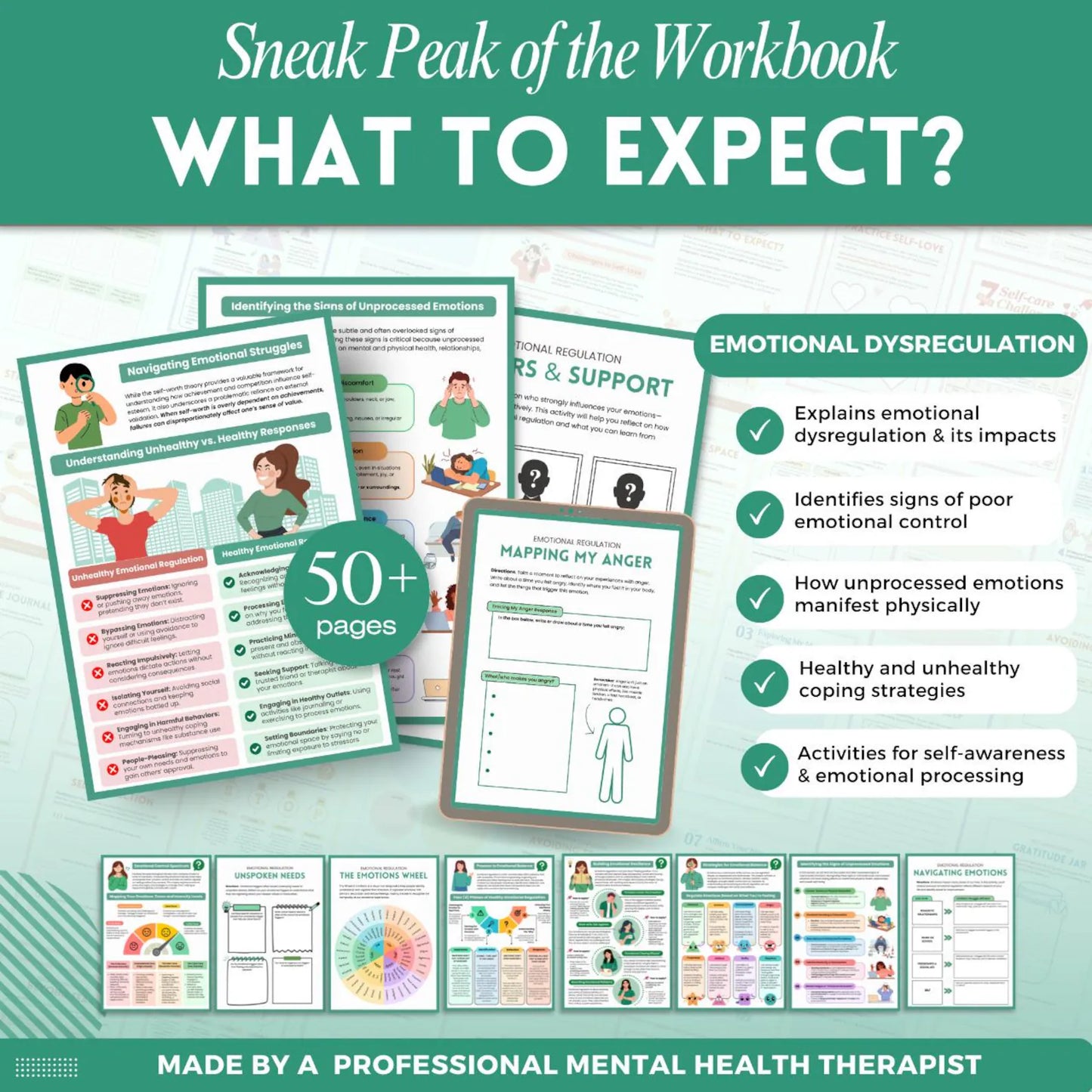 LittleBloomNest™ kids Emotional Regulation, Self Regulation, Calming Corner and Nervous System Regulation