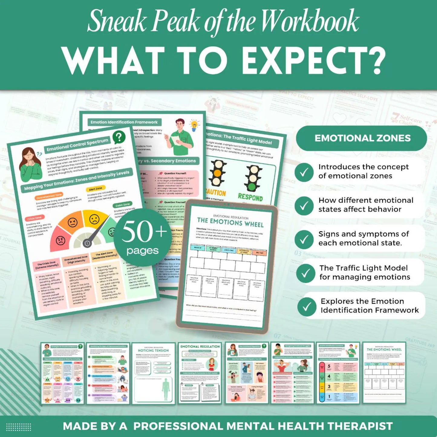 LittleBloomNest™ kids Emotional Regulation, Self Regulation, Calming Corner and Nervous System Regulation