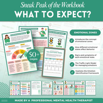 LittleBloomNest™ kids Emotional Regulation, Self Regulation, Calming Corner and Nervous System Regulation