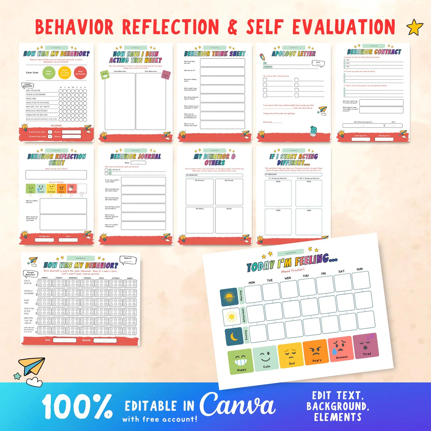 LittleBloomNest™ Ultimate Executive Function success System For Kids (AGES 4–12)