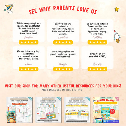 LittleBloomNest™ Ultimate Executive Function success System For Kids (AGES 4–12)