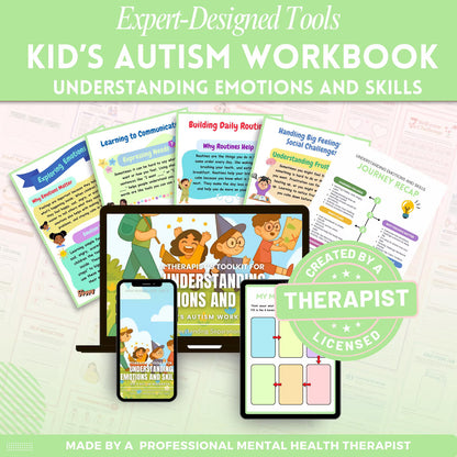 Little Bloom Nest™ Kids Autism Mega Bundle Workbook