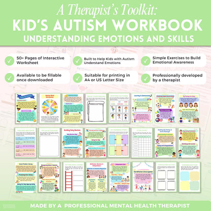 Little Bloom Nest™ Kids Autism Mega Bundle Workbook