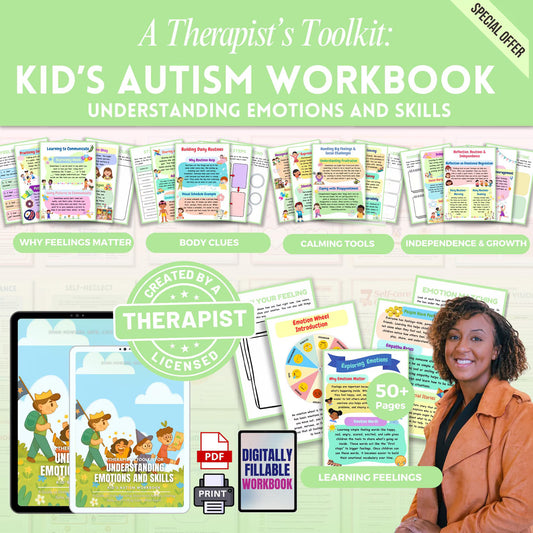 Little Bloom Nest™ Kids Autism Mega Bundle Workbook