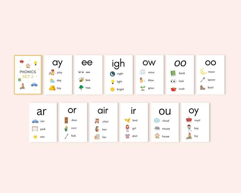 LittleBloomNest™ Phonics Reading Workbook  for Kids (Ages 3–8) | Fun, Easy & Printable Learning