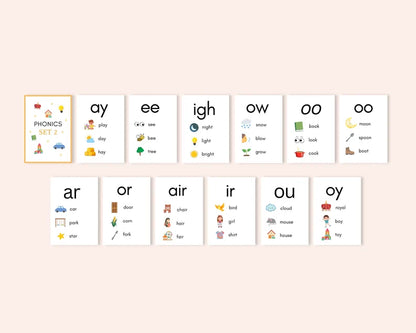 LittleBloomNest™ Phonics Reading Workbook  for Kids (Ages 3–8) | Fun, Easy & Printable Learning