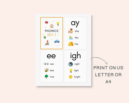 LittleBloomNest™ Phonics Reading Workbook  for Kids (Ages 3–8) | Fun, Easy & Printable Learning