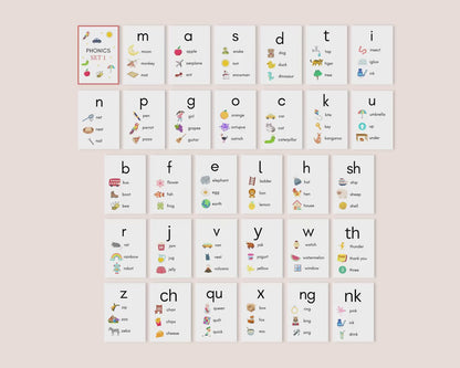 LittleBloomNest™ Phonics Reading Workbook  for Kids (Ages 3–8) | Fun, Easy & Printable Learning